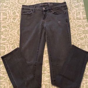 American Eagle black jeans size 00